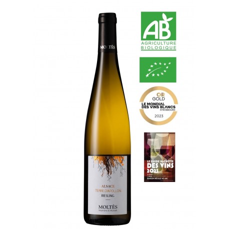 Alsace Terroir Riesling Terre d’Apollon 2022 BIO